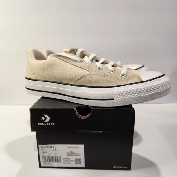 CONVERSE NEW ADULT UNISEX MALDEN STREET SHOES LIGHT DUNE BROWN LOW A11577F M 9 - Picture 1 of 6